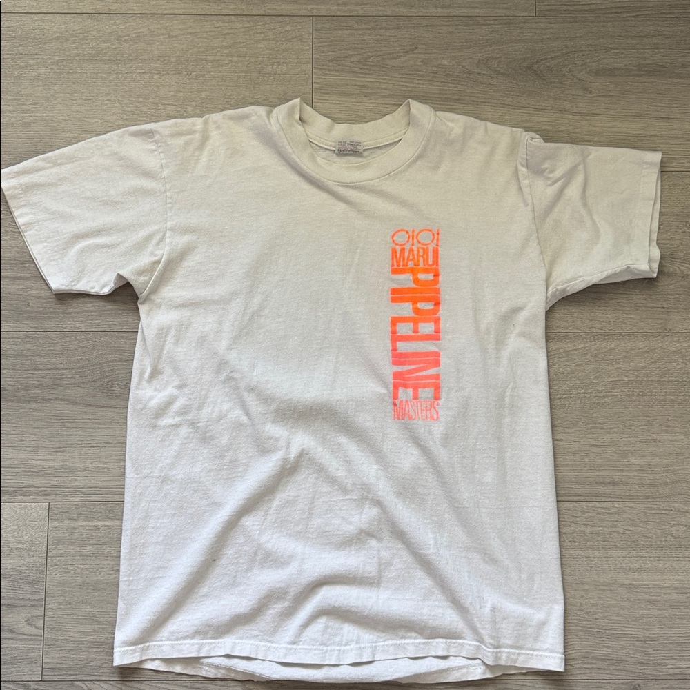 Vintage 80’s OIOI Marui Pipeline Masters Surf Tshirt